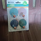 Various angles of vibrant waterproof adhesive wall hooks for home organization