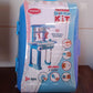 Packaging of the educational doctor trolley toy for kids, highlighting features.