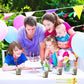Kids' party straws showcasing playful cartoon truck designs.