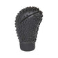 Soft, durable silicone gear shift knob protector for car interiors.