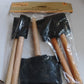 Multipurpose sponge paint brushes set in retail packaging