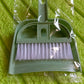Mini Dustpan with Brush Set displayed on a clean surface, ready for use.