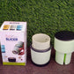 Collection of multicolor grinder and slicer kitchen tools.