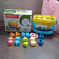 Packaging of the Baby Shape Sorter Toy, highlighting its educational benefits.