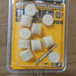 The complete 11-piece wool felt polishing pad set in its packaging.