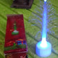 The LED tree candle light packaged, ready for gifting.
