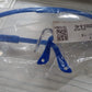 Durable safety goggles ideal for shooting range and laboratory work.