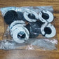 The complete 10-piece set of Car Door Protector stickers packaged for delivery.