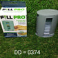 The complete 7-day pill organizer on a clean surface, ready for medication management.