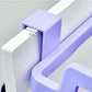 Sturdy plastic holder for garbage bags, ideal for kitchen organization.