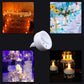 Set of 12 rechargeable floating candles
