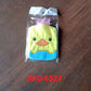 Yellow duck patterned hot water bag cover, ready for use.