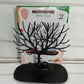 Jewellery hanging tree stand in deer shape with earrings and necklaces organized