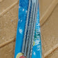 Another detailed view of the durable reusable stainless steel straws, highlighting their quality.