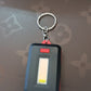 Side profile of lightweight LED keychain light for portability