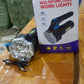 PHOBIA portable flashlight highlighting its various lighting features.