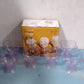Complete 6-piece plastic dessert bowl set ready for a party.