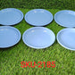 Compact mini plate set, ideal for small servings.