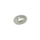 Lifestyle shot showing a stainless steel wall hook holding a kitchen towel.