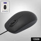 Ergonomic design of the Compshop M-111 Wired Optical Mouse, showing its comfortable grip.