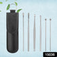 Close-up of the different reusable ear cleaning tools, including spiral and curette designs.