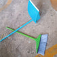 Dustpan with large capacity ideal for sweeping larger floor areas quickly
