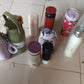 Stainless steel thermos bottle featuring leak-proof cup lid
