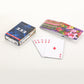 Detailed patterns on the back of Aditi's luxury playing cards.