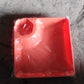 Versatile plastic snack plate for casual or formal gatherings
