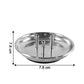 Traditional lotus design stainless steel incense stand