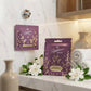 Hanging Gardenia fragrance sachet in a car interior for fresh scent.