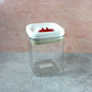 Clear airtight food container perfect for storing cereals and snacks