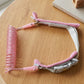Locking mechanism detail on kids wrist strap