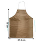 Durable multi-use chef apron neatly folded