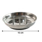 Multi-stick incense display on compact stainless steel agarbatti stand