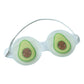 Comfort fit adjustable elastic strap gel eye mask