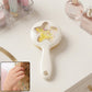 Kids hair comb with cute star design and soft bristles for gentle detangling