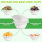 Leak-resistant disposable bagasse bowl suitable for catering use