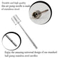 Inflation needle adapter angled view for hand pump use