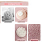 Gentle soft bath sponge pad with exfoliating texture for smooth skin
