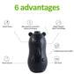 Automatic toilet cleaner dispenser in cute bear shape