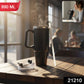Black coffee tumbler showing durable design and lid
