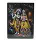 Religious Radha Krishna wall hanging framed artwork