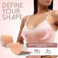Body tape roll and nipple covers included in styling kit for secure outfit hold