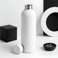 Portable insulated water bottle designed for hydration on the go