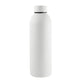 Reusable stainless steel water bottle with vacuum insulation technology