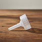 Transparent hot water bag inject cap showing leak-proof design