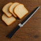 Professional quality serrated bread knife with 32 cm blade