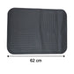 Complete 4-piece car floor mat set for full vehicle coverage