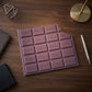 Creative chocolate design notebook with durable cover